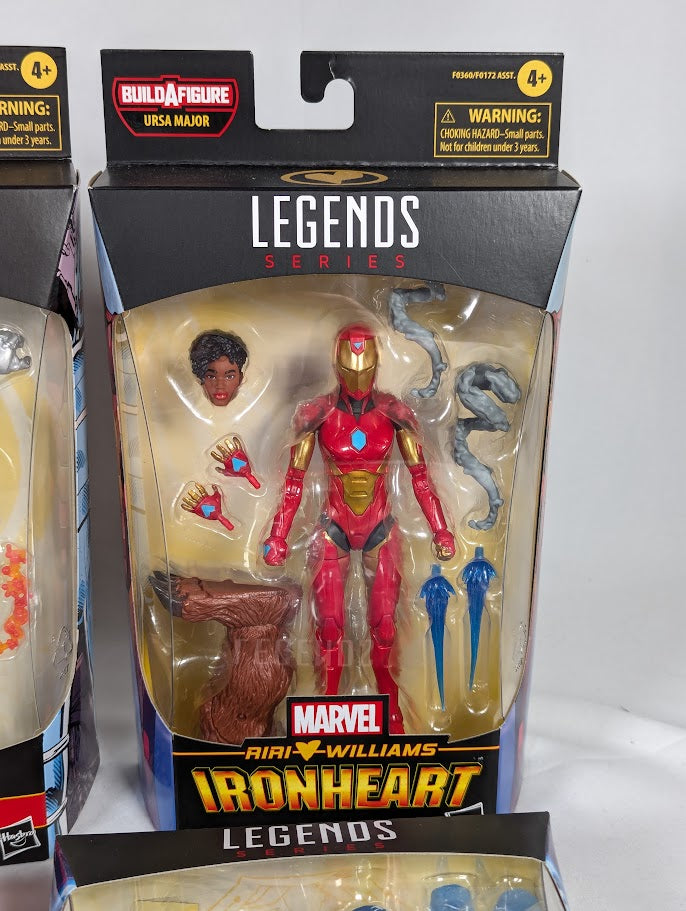 Marvel Legends Ursa Major Build a Figure Complete Set of Action Figures