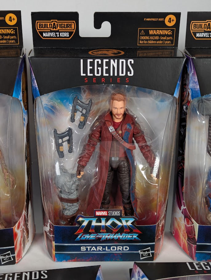Marvel Legends Korg Build a Figure Complete Set of Action Figures