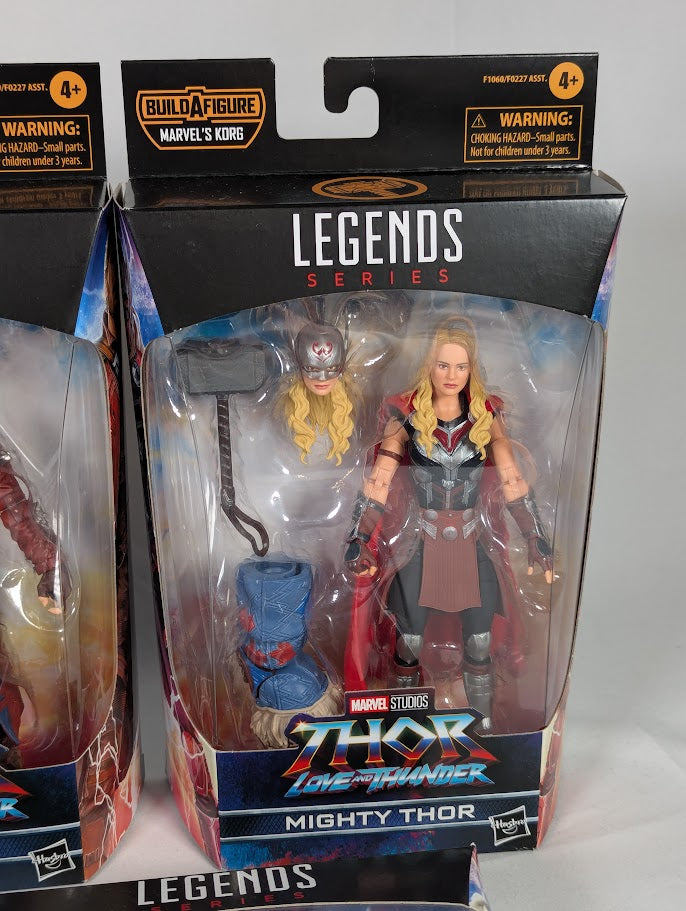 Marvel Legends Korg Build a Figure Complete Set of Action Figures
