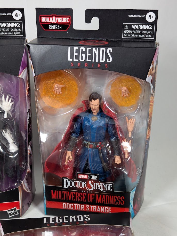 Marvel Legends Rintrah Build a Figure Complete Set of Action Figures