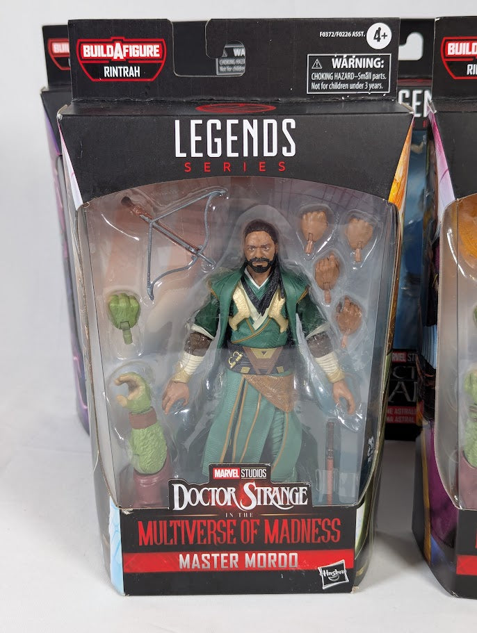 Marvel Legends Rintrah Build a Figure Complete Set of Action Figures
