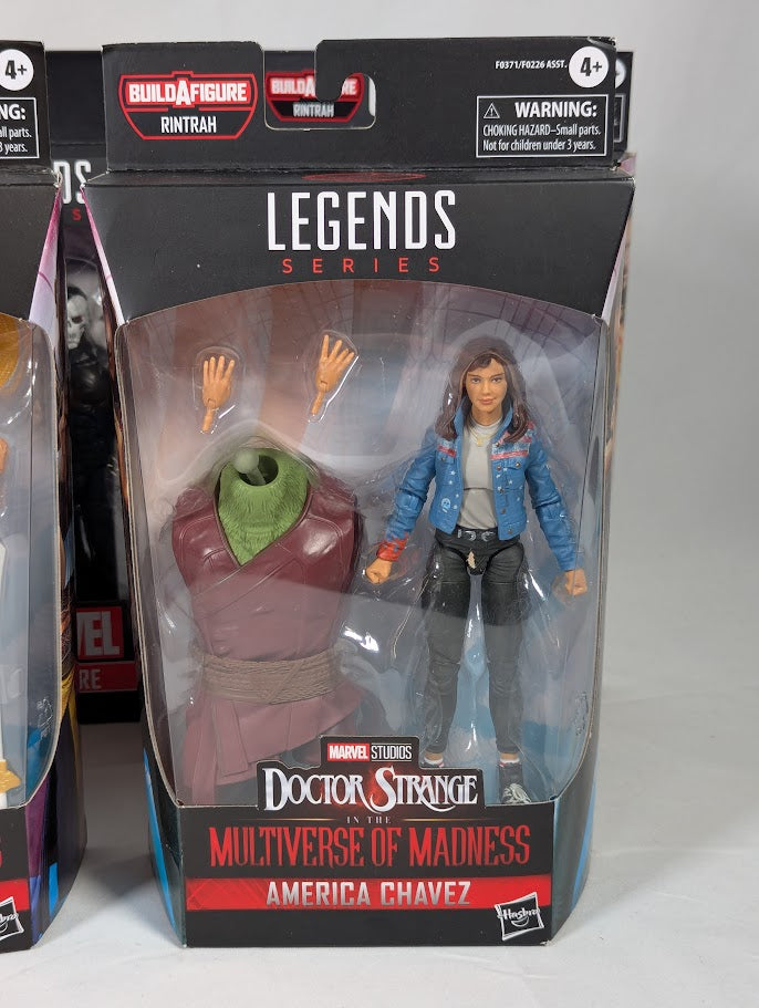 Marvel Legends Rintrah Build a Figure Complete Set of Action Figures
