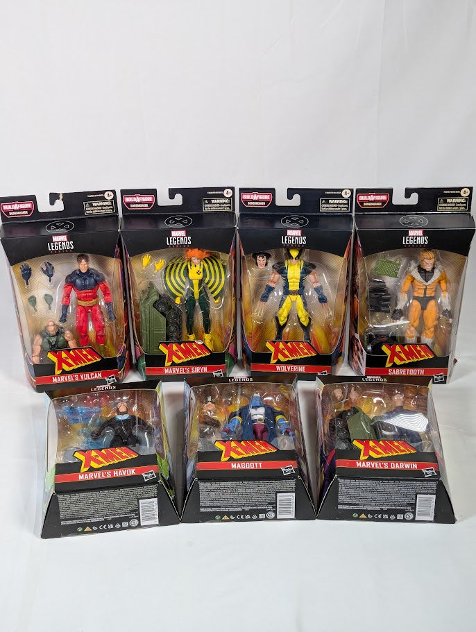 Marvel Legends Bonebreaker Build a Figure Complete Set of Action Figures
