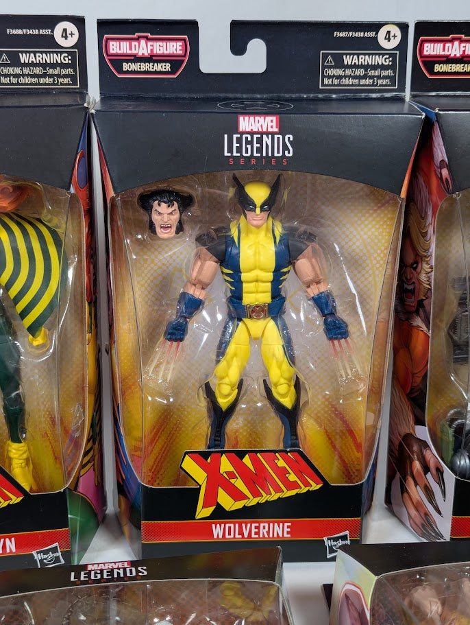 Marvel Legends Bonebreaker Build a Figure Complete Set of Action Figures
