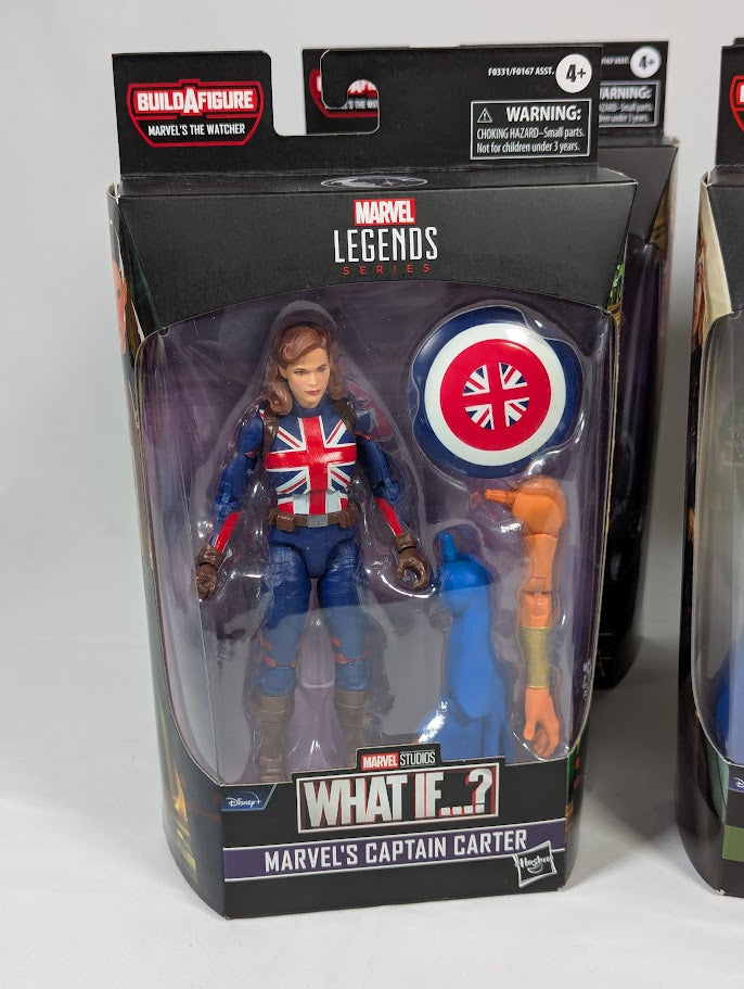 Marvel Legends The Watcher Build a Figure Complete Set of Action Figures (Missing Bonus Zombie Captain America Figure)