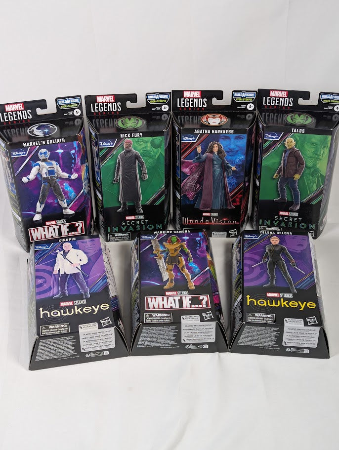 Marvel Legends Hydra Stomper Build a Figure Complete Set of Action Figures