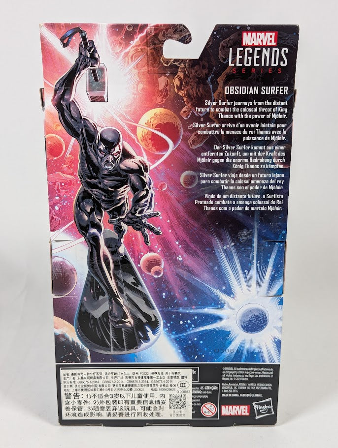 Marvel Legends Obsidian Silver Surfer (Fallen) 2021 Hasbro Action Figure