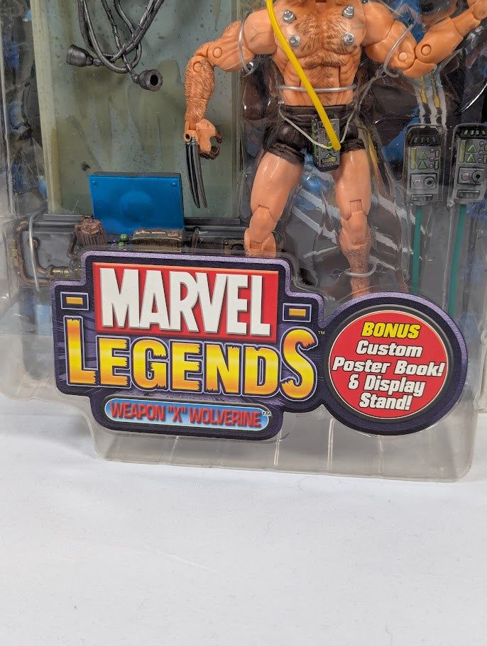 Marvel Legends Weapon X Wolverine 2004 ToyBiz Action Figure