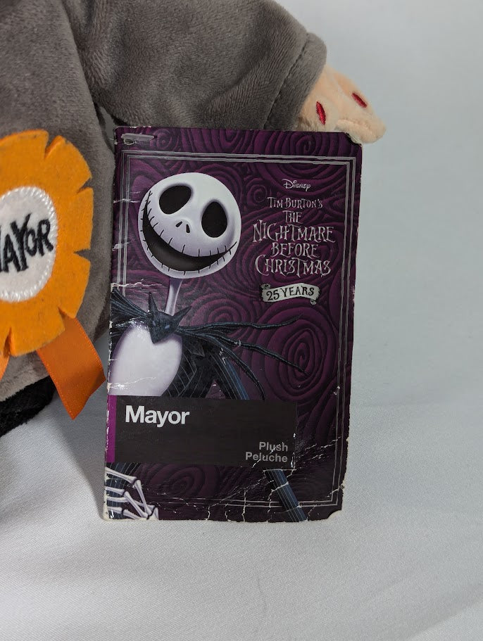 The Nightmare Before Christmas Santa Jack, Oogie Boogie, Mayor & Zero Plush Bundle