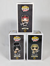 Guns n Roses Axl Rose, Slash & Duff McKagan Funko Pop! Vinyl Figure Complete Set of 3
