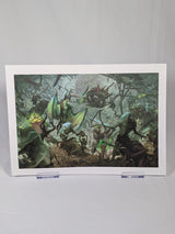 Warhammer 40,000 Anniversary A3 Art Print Collection 4-Pack