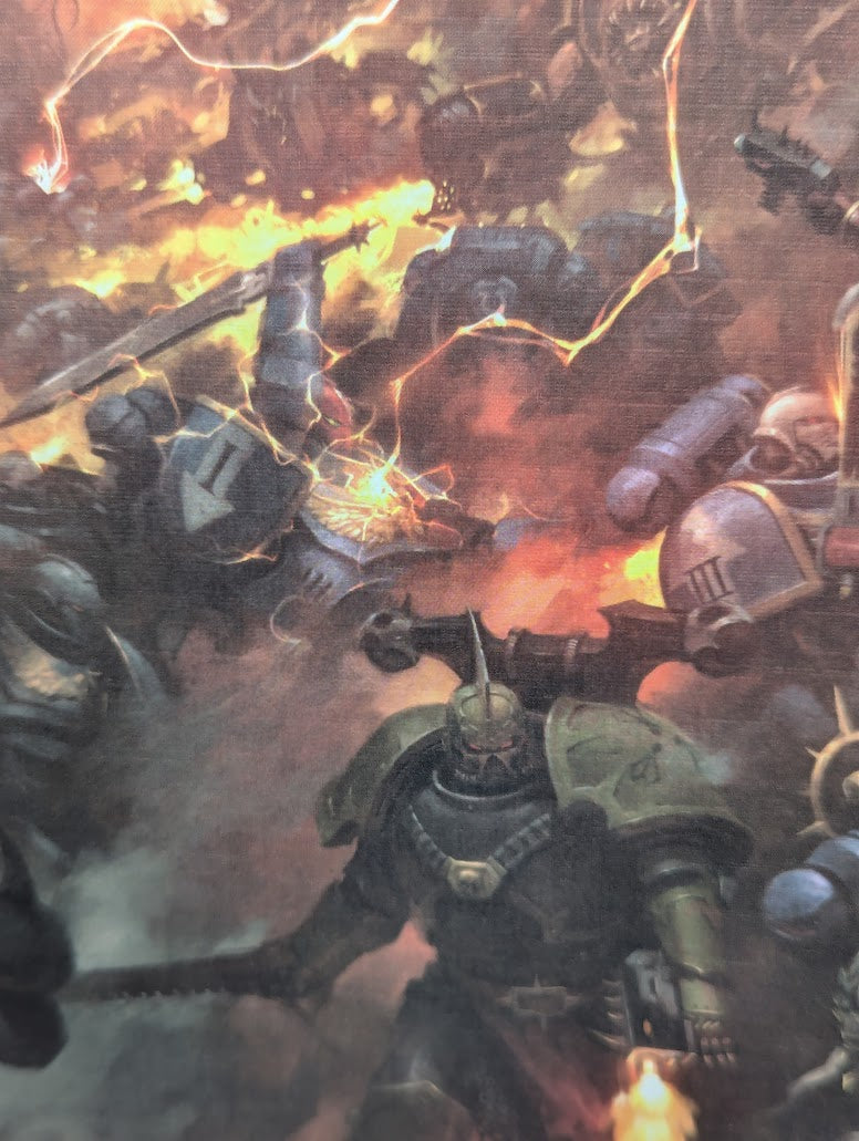 Warhammer 40,000 Anniversary A3 Art Print Collection 4-Pack