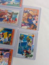 Pokemon Anime Bandai Carddass Trading Card Bundle of 17 Cards