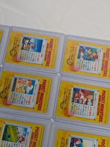 Pokemon Anime Bandai Carddass Trading Card Bundle of 17 Cards