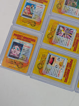 Pokemon Anime Bandai Carddass Trading Card Bundle of 17 Cards
