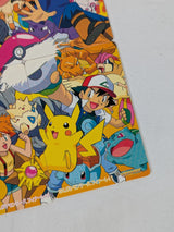Pokemon Anime Bandai Carddass Trading Card Bundle of 4 Connecting Artwork Cards (191, 192, 193 & 194)