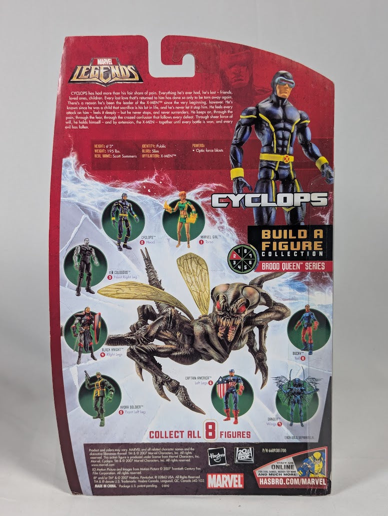 Marvel Legends Cyclops 2007 Hasbro Action Figure