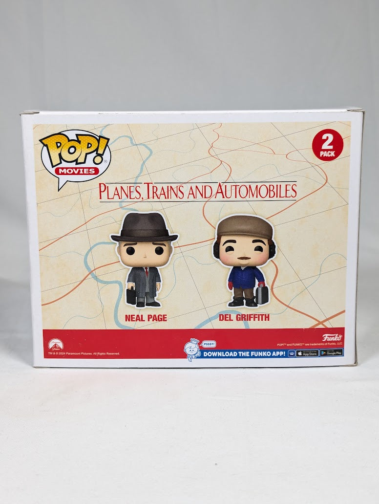 Planes, Trains and Automobiles Neal Page & Del Griffith Funko Pop! Vinyl Figure 2-Pack
