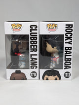 Rocky Clubber Lang #1714 & Rocky Balboa #1713  Funko Pop! Vinyl Figure Bundle