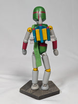 Star Wars Boba Fett Wooden Bendable Figure (Disney Parks Galaxy's Edge Exclusive)