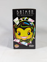 DC Comics Batman the Animated Series The Joker (Blacklight) Funko Pop! Tees T-Shirt and Vinyl Figure (Medium Size)
