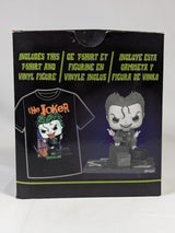DC Comics The Joker DC Collection By Jim Lee Funko Pop! Tees T-Shirt and Vinyl Figure (Medium Size)