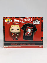 DC Comics The Suicide Squad Harley Quinn Funko Pop! Tees T-Shirt and Vinyl Figure (Medium Size)