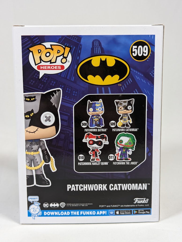 DC Comics Patchwork Catwoman Funko Pop! Vinyl Figure #509