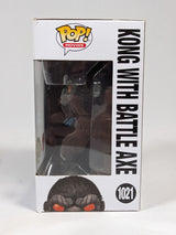 Godzilla vs Kong Kong With Battle Axe (Flocked) Funko Pop! Vinyl Figure #1021