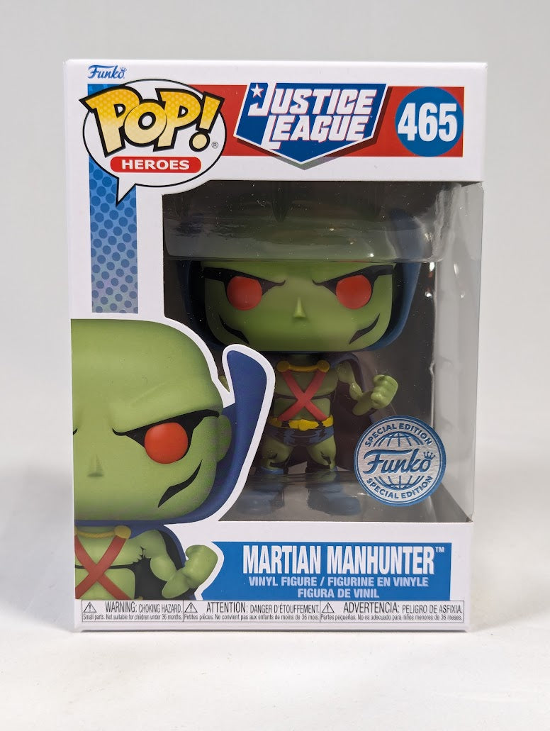 DC Comics Martian Manhunter (Special Edition) Funko Pop! Vinyl Figure #465