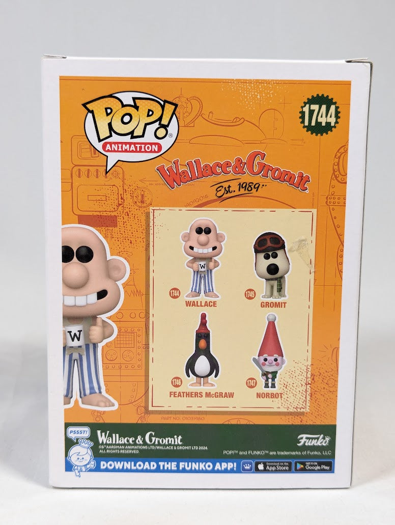 Wallace & Gromit Wallace Funko Pop! Vinyl Figure #1744