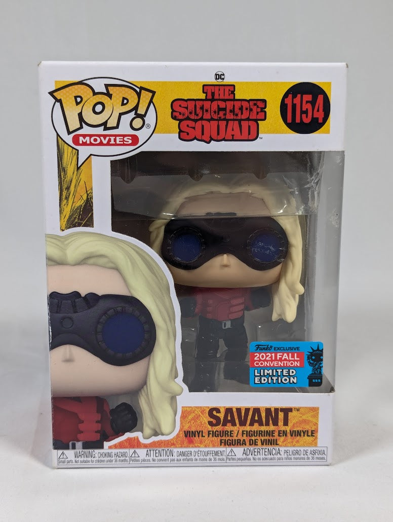 DC Comics The Suicide Squad Savant (2021 Fall Convention Exclusive) Funko Pop! Vinyl Figure #1154