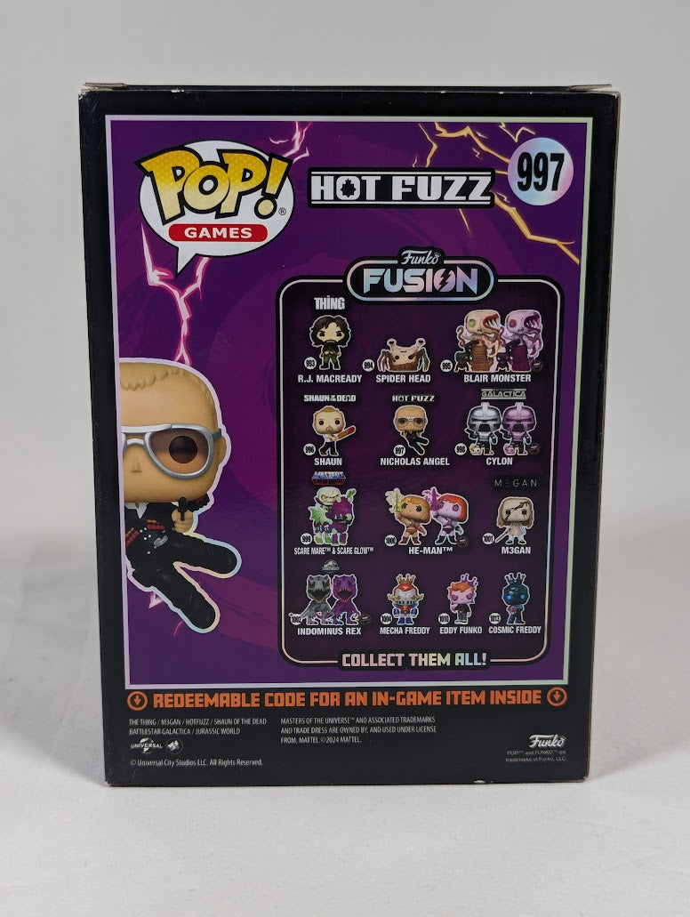 Funko Fusion Hot Fuzz Nicholas Angel Funko Pop! Vinyl Figure #997