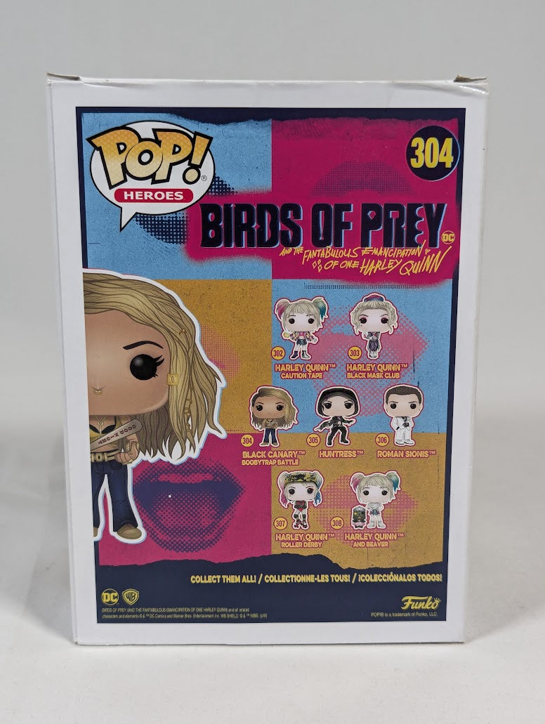 DC Comics Birds of Prey Black Canary Boobytrap Battle Funko Pop! Vinyl Figure #304