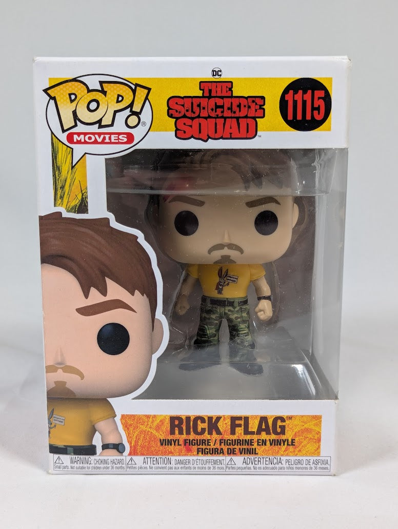 DC Comics The Suicide Squad Rick Flag Funko Pop! Vinyl Figure #1115