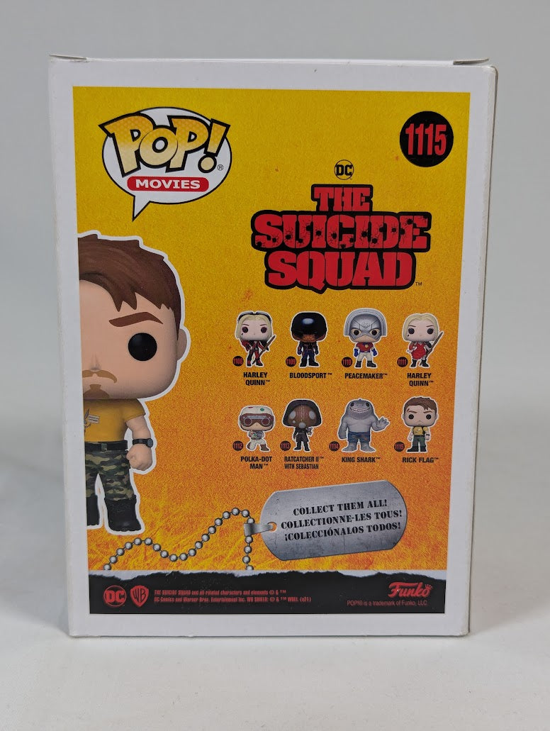 DC Comics The Suicide Squad Rick Flag Funko Pop! Vinyl Figure #1115