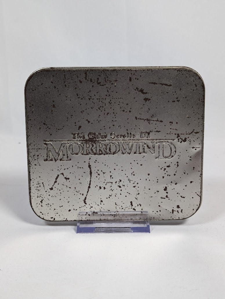 The Elder Scrolls III Morrowind Press Promo Disc in Metal Tin