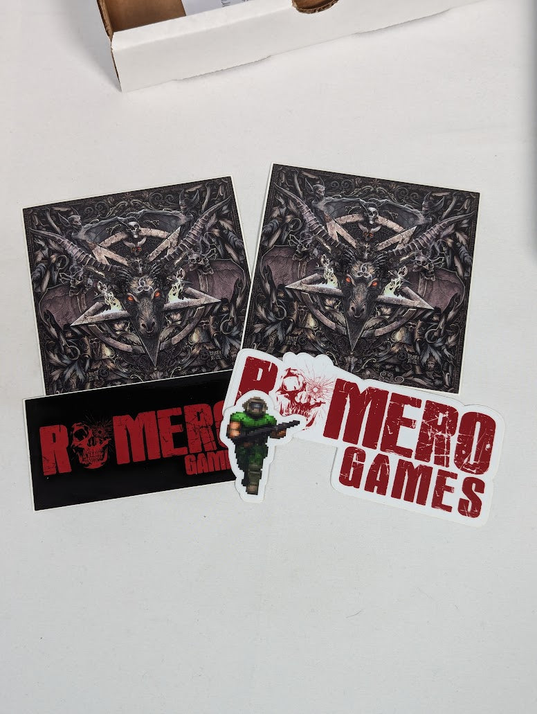 Doom Sigil Romero Games Big Box PC Game Signed by John Romero