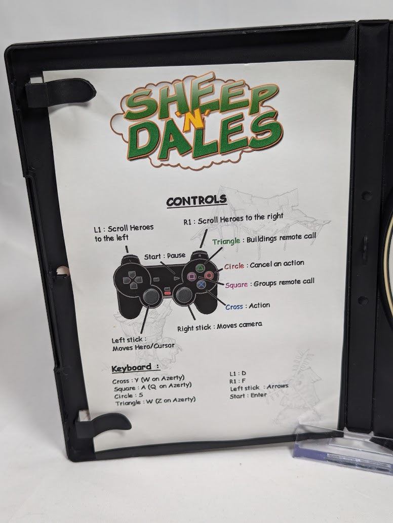 Sheep n Dales & Furry Tales Rare PS2 Game Prototype Build