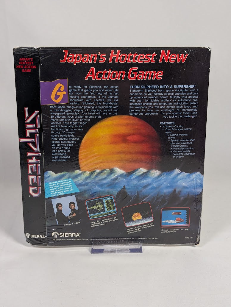 Silpheed Big Box IBM PC Game (Sealed)