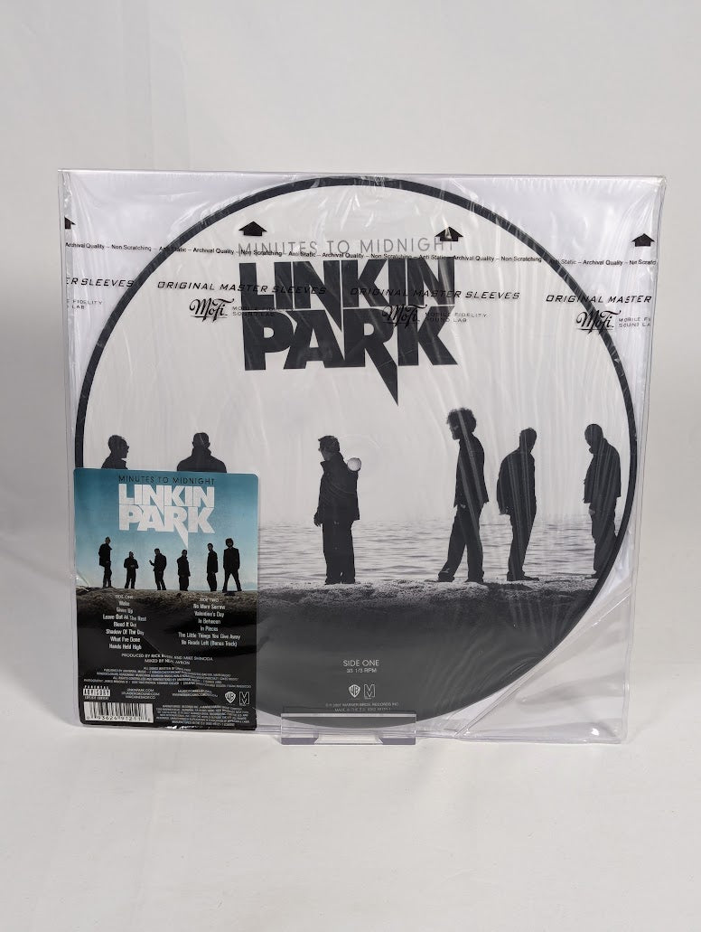 Linkin Park Minutes to Midnight Picture Disc Vinyl Record Limited Edition Only 3000 Made