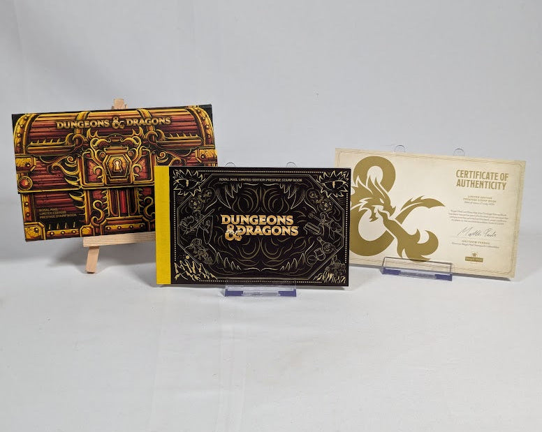 Dungeons & Dragons Royal Mail Limited Edition Prestige Stamp Book