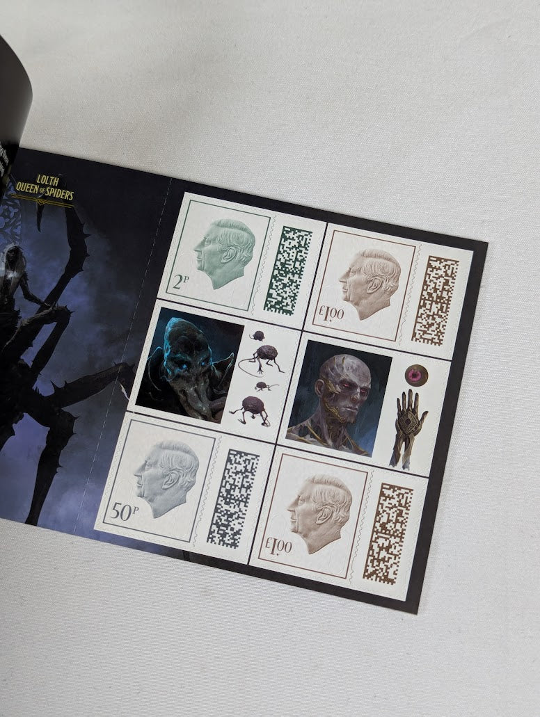 Dungeons & Dragons Royal Mail Limited Edition Prestige Stamp Book