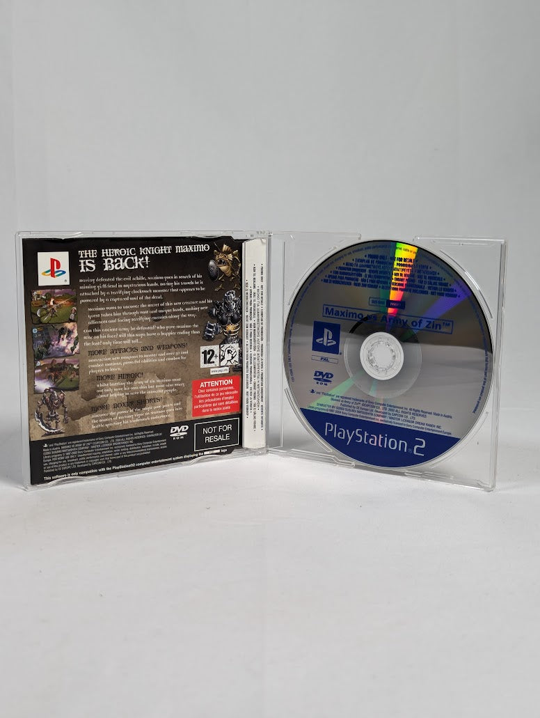 Maximo Army of Zin Press Promo Disc PS2