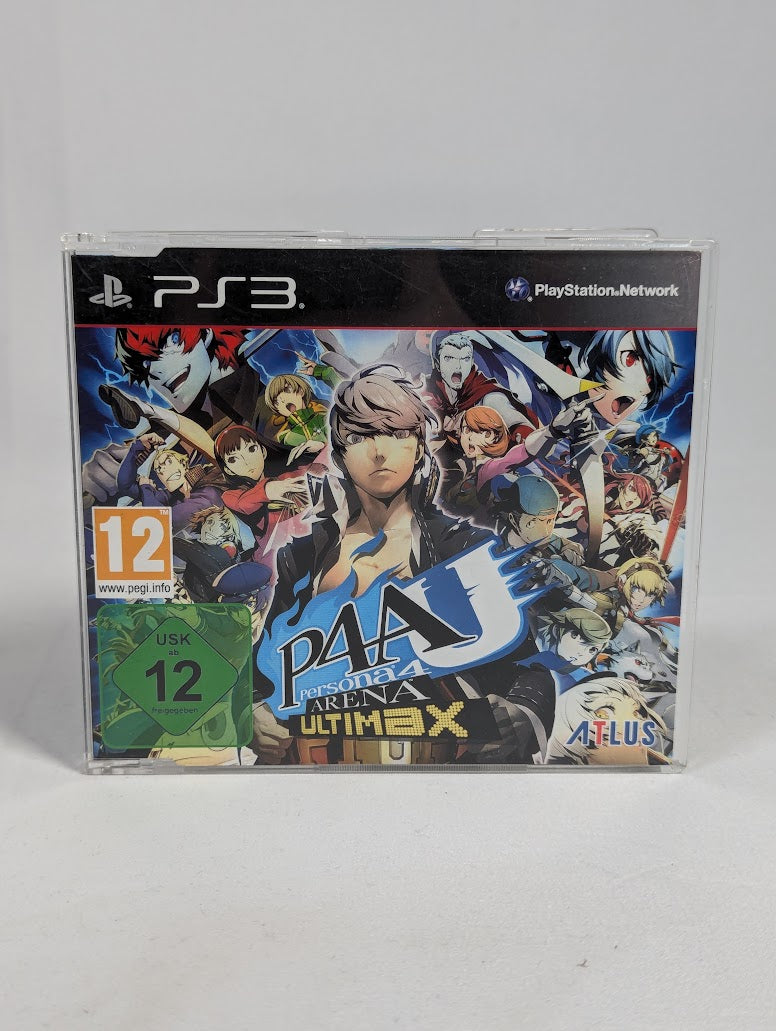 Persona 4 Arena Ultimax Press Promo Disc PS3