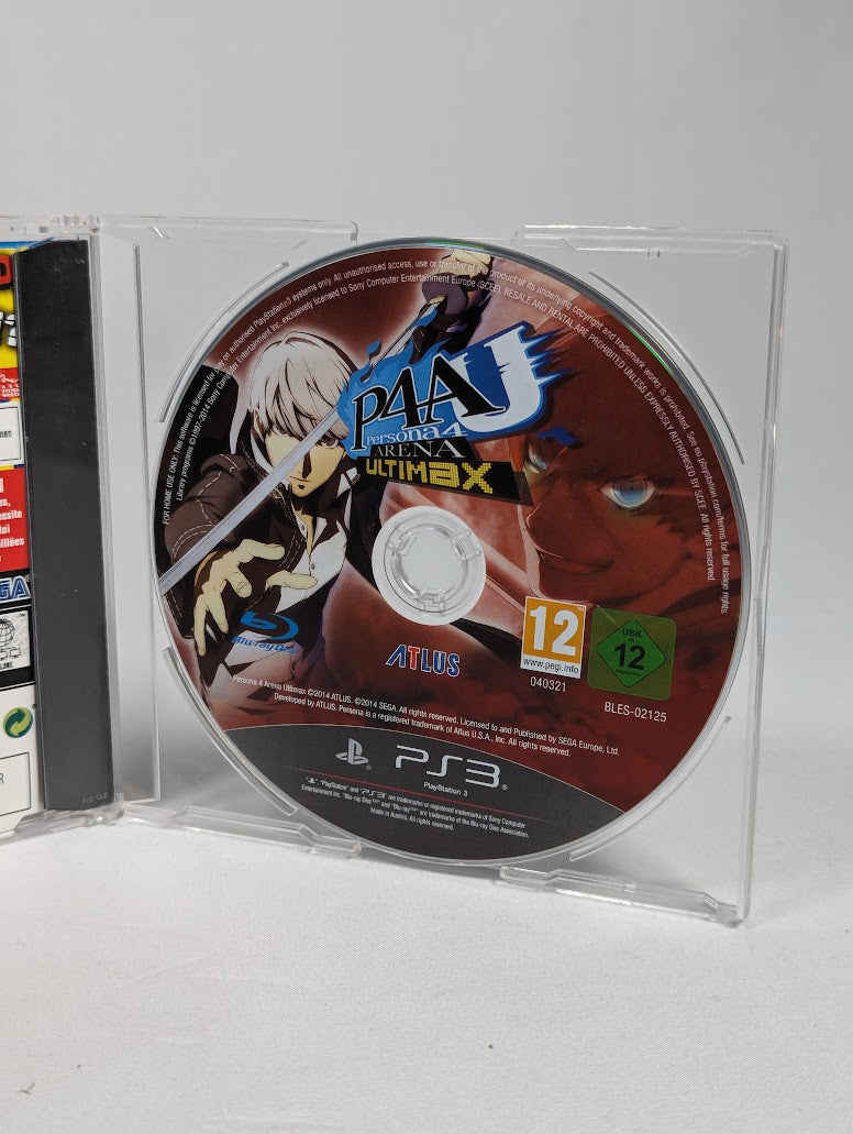 Persona 4 Arena Ultimax Press Promo Disc PS3