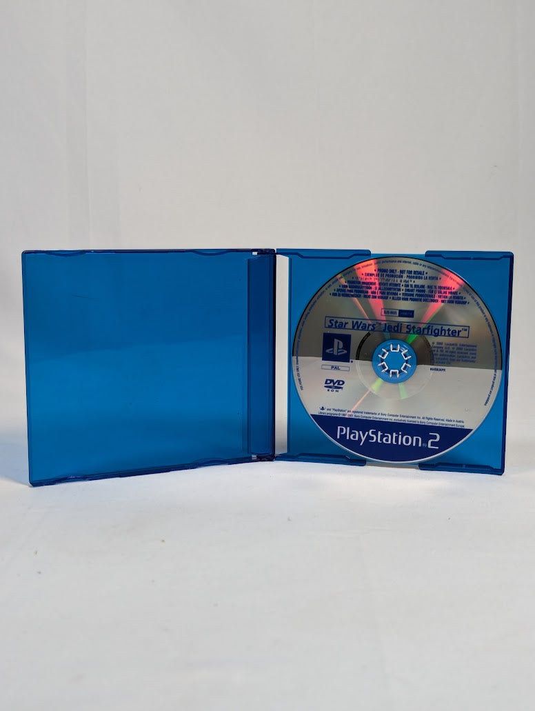 Star Wars Jedi Starfighter Press Promo Disc PS2