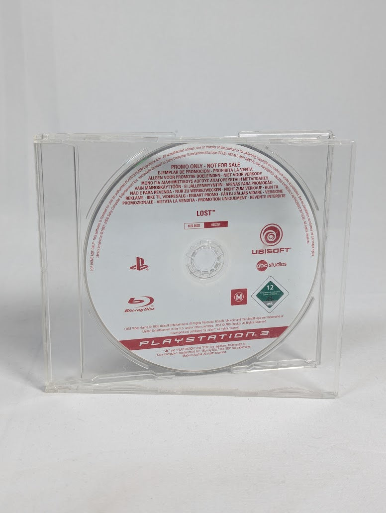 Lost The Video Game Press Promo Disc PS3