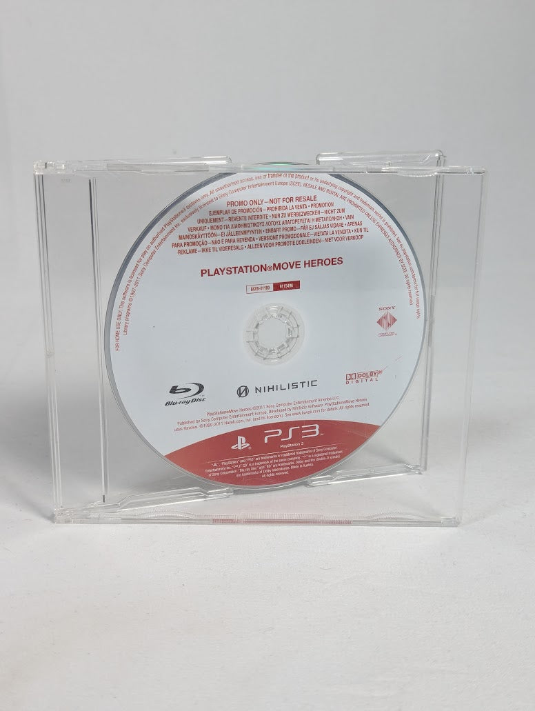 PlayStation Move Heroes Press Promo Disc PS3