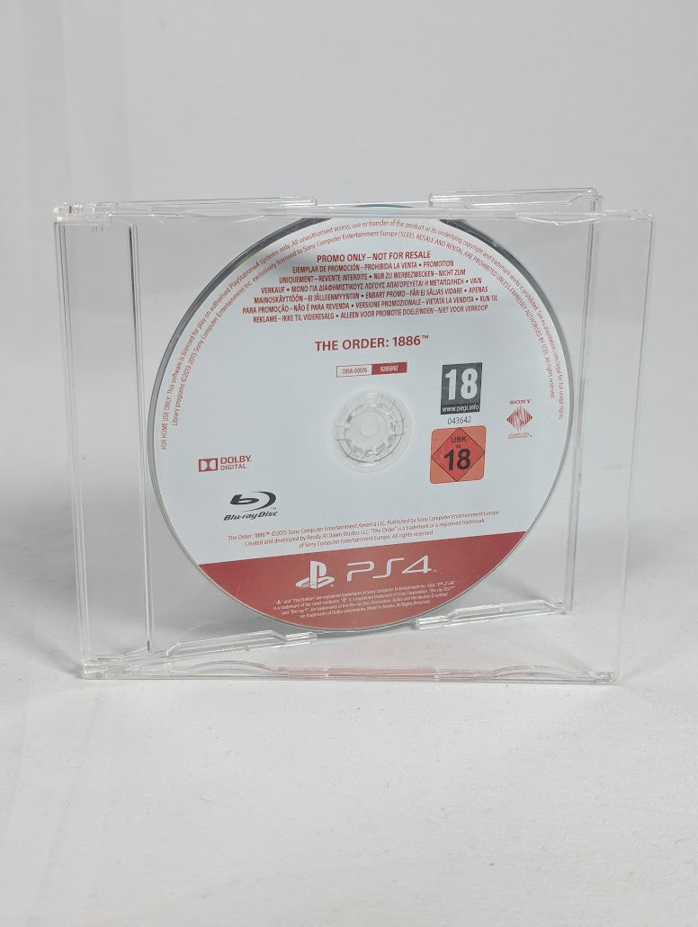 The Order 1886 Press Promo Disc PS4